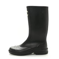 Chanel Caoutchouk CC High Boots 40 Black