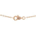 Christian Dior 18K Rose Gold Ruby Mother of Pearl Rose Des Vents Necklace