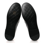 Chanel Lambskin Quilted CC Turnlock Loafers 36.5 Black