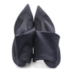 Balenciaga Jersey Crepe Pointed Toe Knife Booties 40 Black