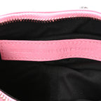 Balenciaga Agneau Arena Le Cagole Shoulder Bag XS Candy Pink