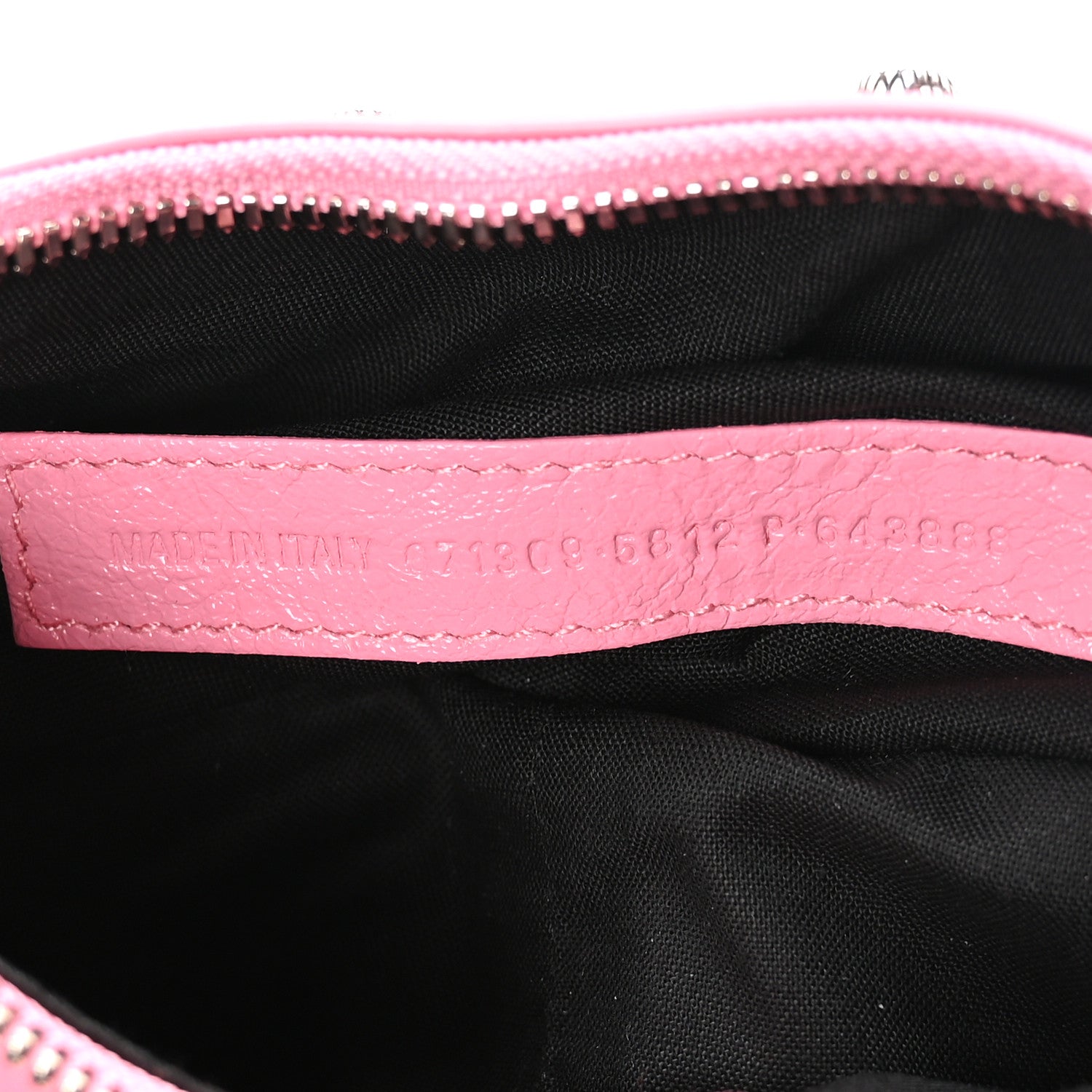 Balenciaga Agneau Arena Le Cagole Shoulder Bag XS Candy Pink