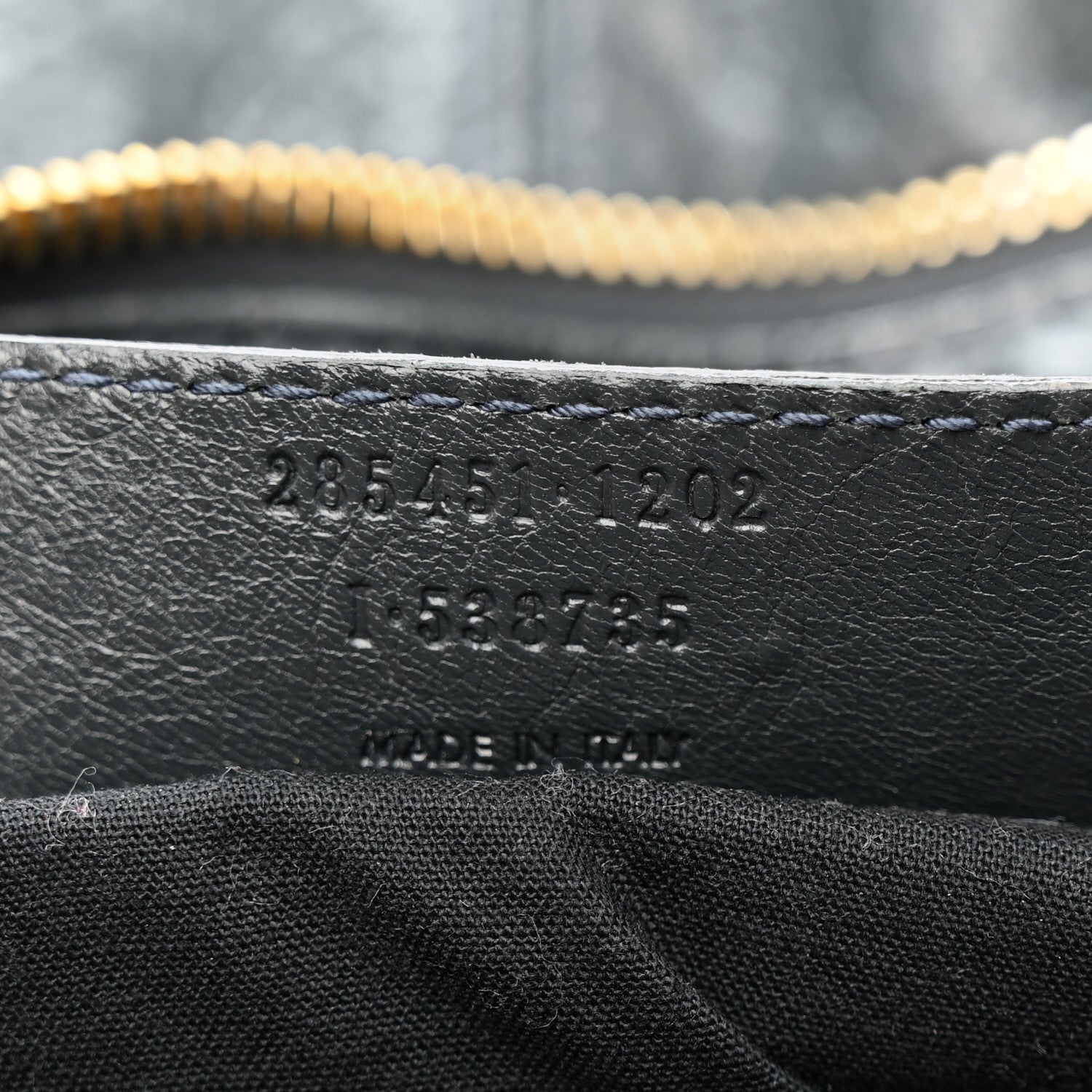 Balenciaga Agneau Giant 12 Gold Hardware Work Anthracite