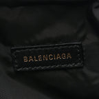 Balenciaga Sport Nylon Logo Embroidered Wheel Beltpack Electric Blue Black