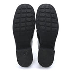 Bottega Veneta Glossy Calfskin Monsieur Loafers 37 Black