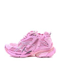 Balenciaga Mesh Rubber Distressed Womens Runner Sneakers 35 Pink