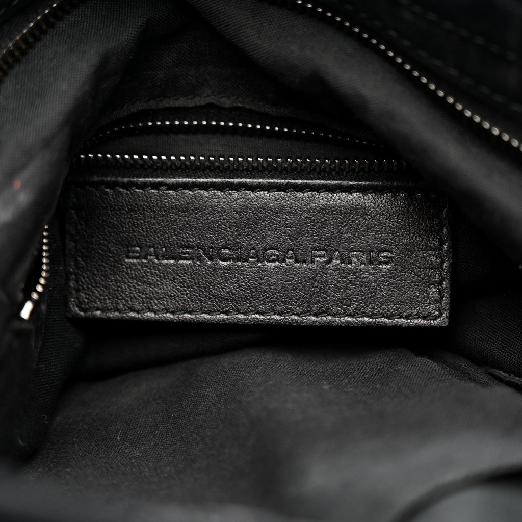 Balenciaga Baby Daim Suede Classic Hardware Town Black