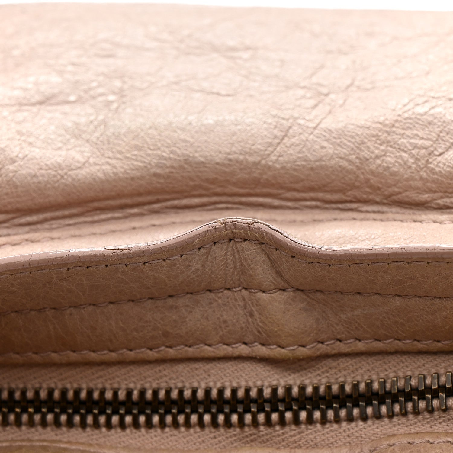 Balenciaga Agneau Classic Hardware City Bois De Rose