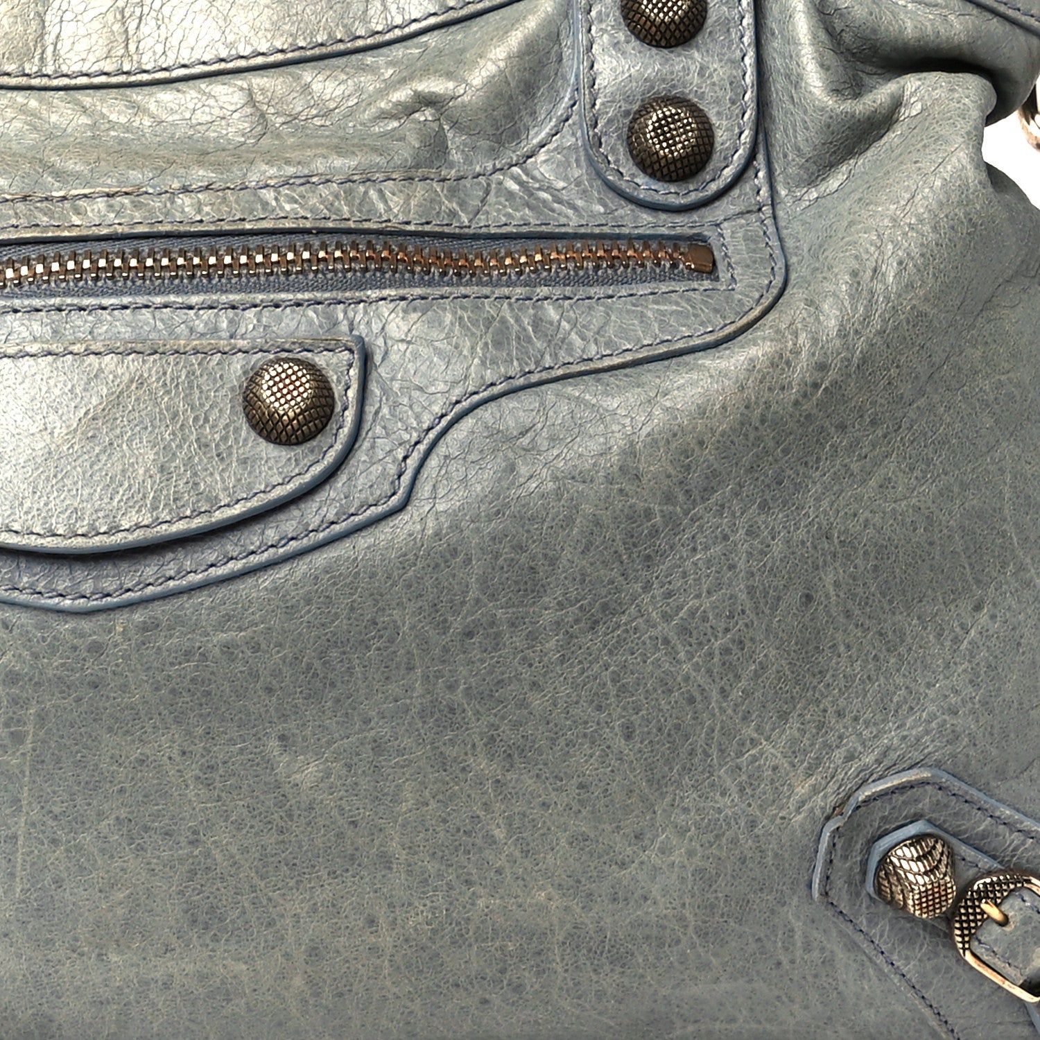 Balenciaga Agneau Giant 12 Rose Gold Hardware Town Ardoise