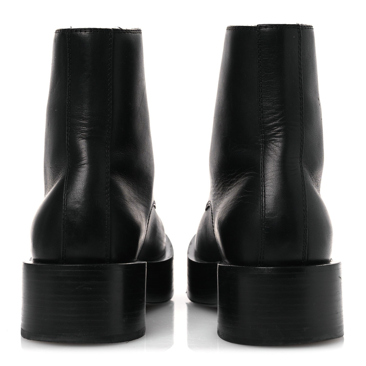 Bottega Veneta Calfskin Torino Ankle Boots 36 Black