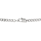 Gucci Sterling Silver Gucci Ghost Bar Pendant Necklace