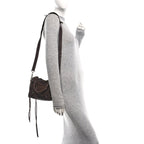Balenciaga Agneau Classic Hardware Mini City Cigare Fonce