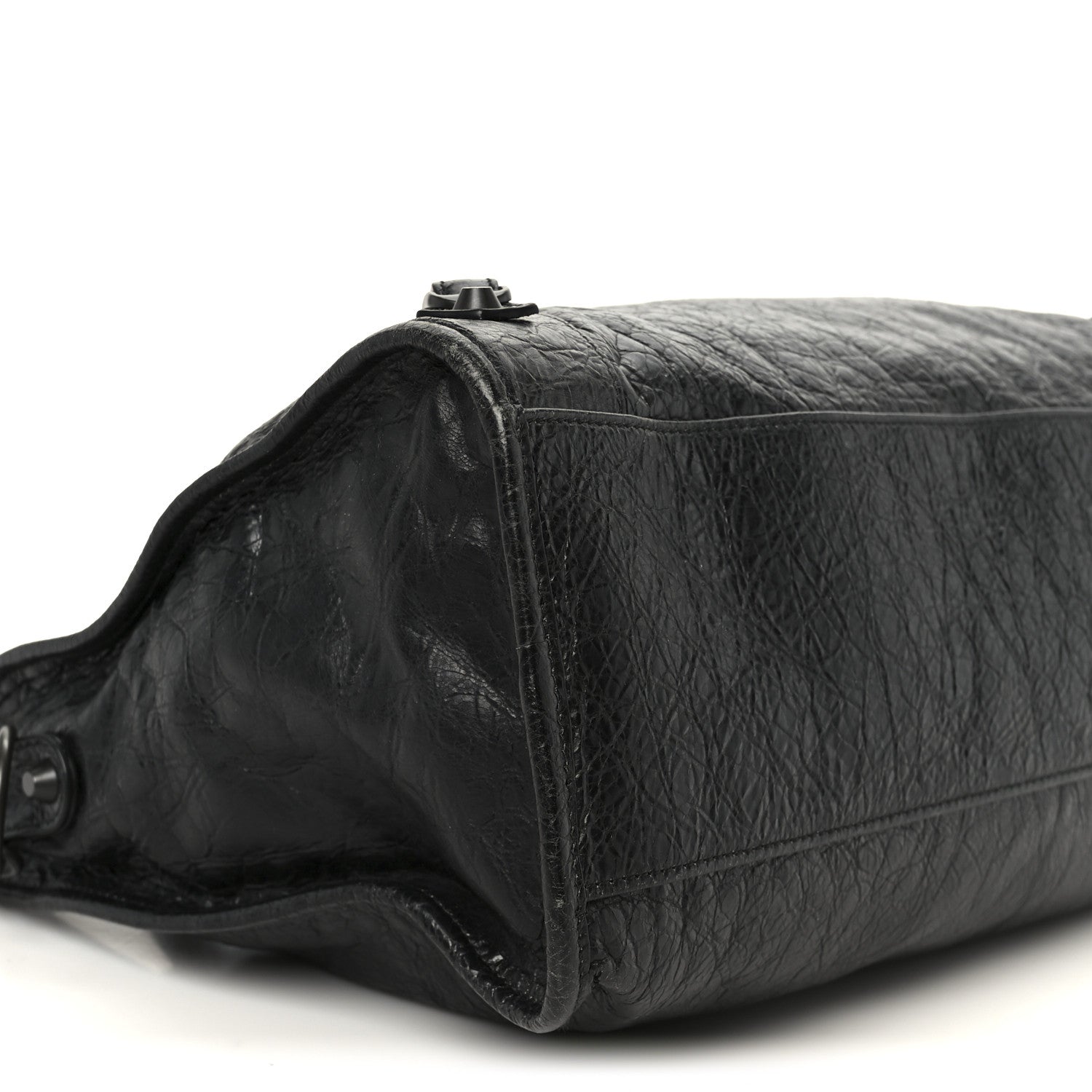Balenciaga Agneau Arena Storico Classic Hardware Medium Le City Black