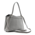 Balenciaga Grained Calfskin Small Rodeo Top Handle Handbag Grey