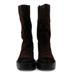Miu Miu Suede Calzature Donna Boots 40 Morro