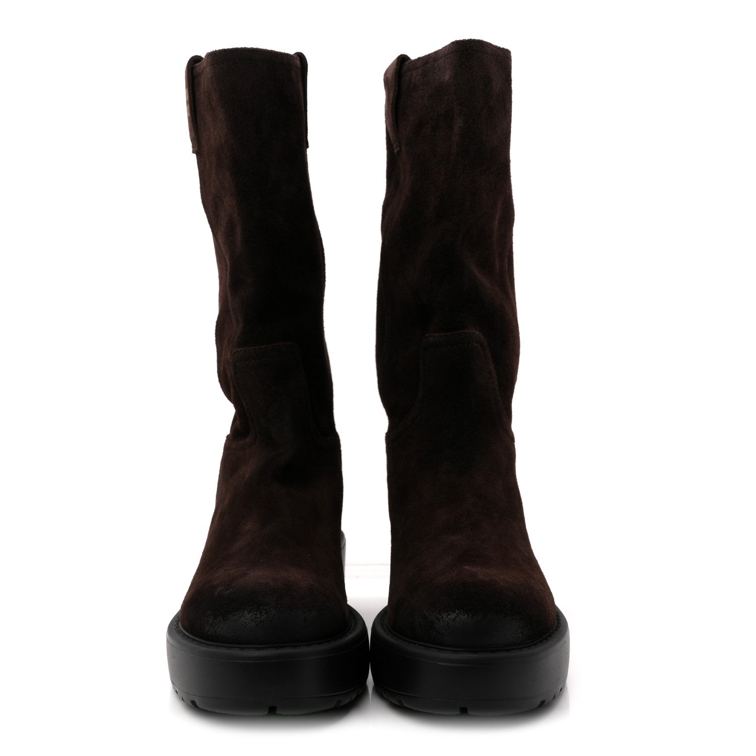 Miu Miu Suede Calzature Donna Boots 40 Morro