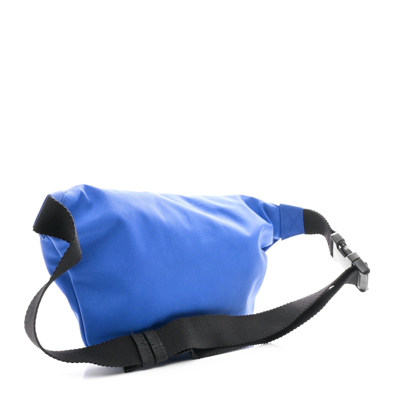 Balenciaga Sport Nylon Logo Embroidered Wheel Beltpack Electric Blue Black