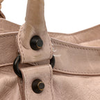 Balenciaga Agneau Classic Hardware City Bois De Rose