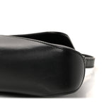 Balenciaga Box Calfskin Monochrome Small XX Flap Stretch Bag Black