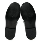 Chanel Calfskin Enamel Charms Mocassin Loafers 35.5 Black
