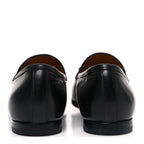 Gucci Calfskin Womens Jordaan Loafers 35.5 Black