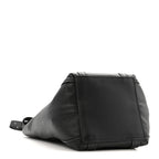 Balenciaga Calfskin XS Laundry Cabas Tote Black