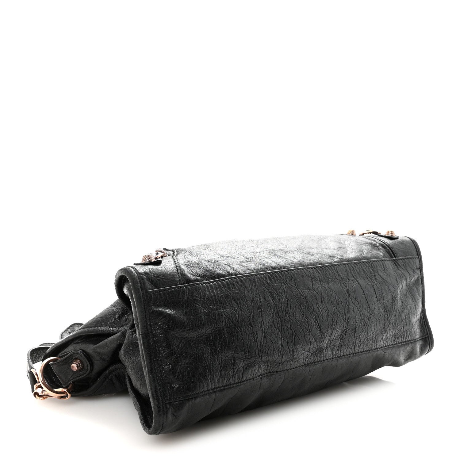 Balenciaga Agneau Giant 12 Gold Hardware City Black
