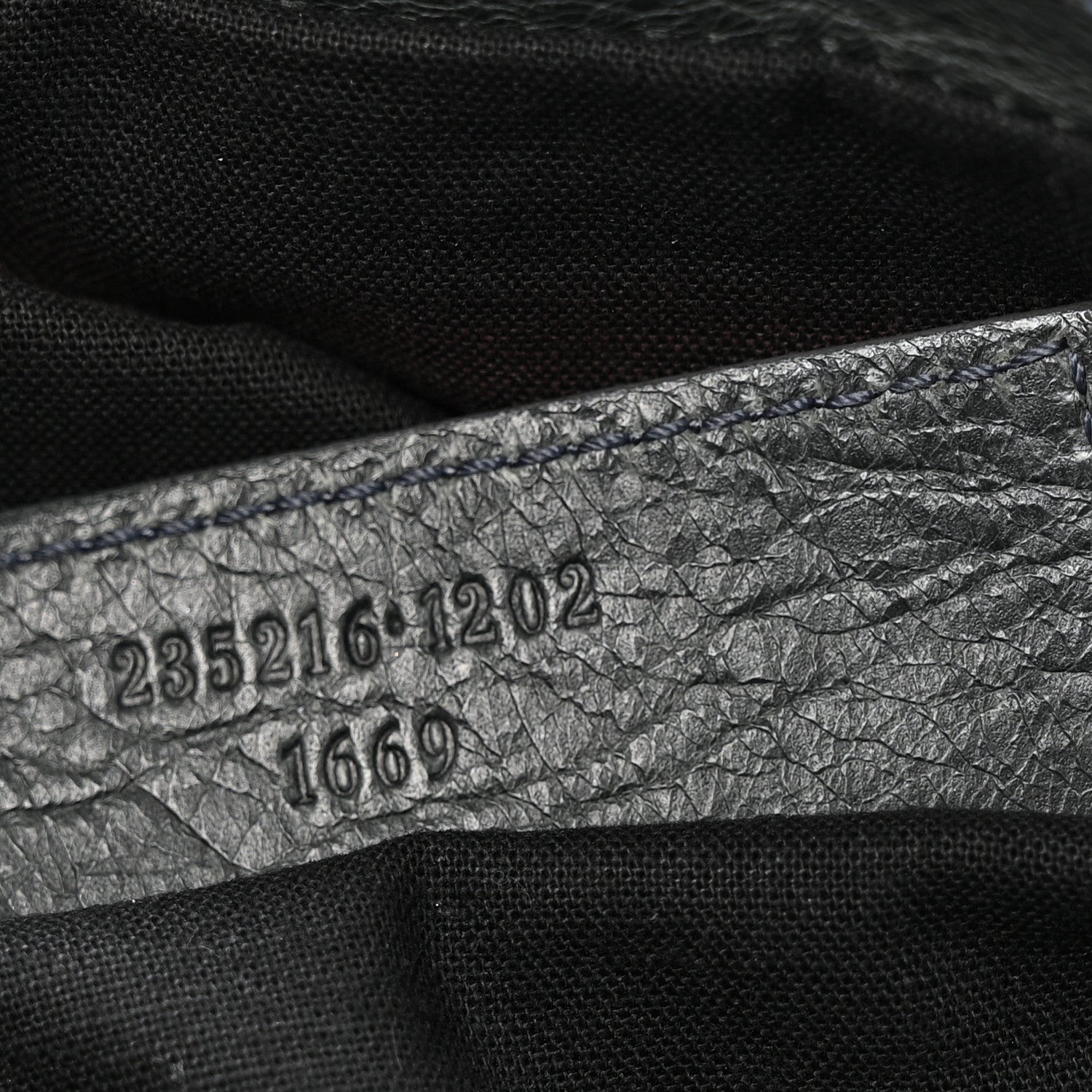 Balenciaga Agneau Classic Hardware Velo Anthracite
