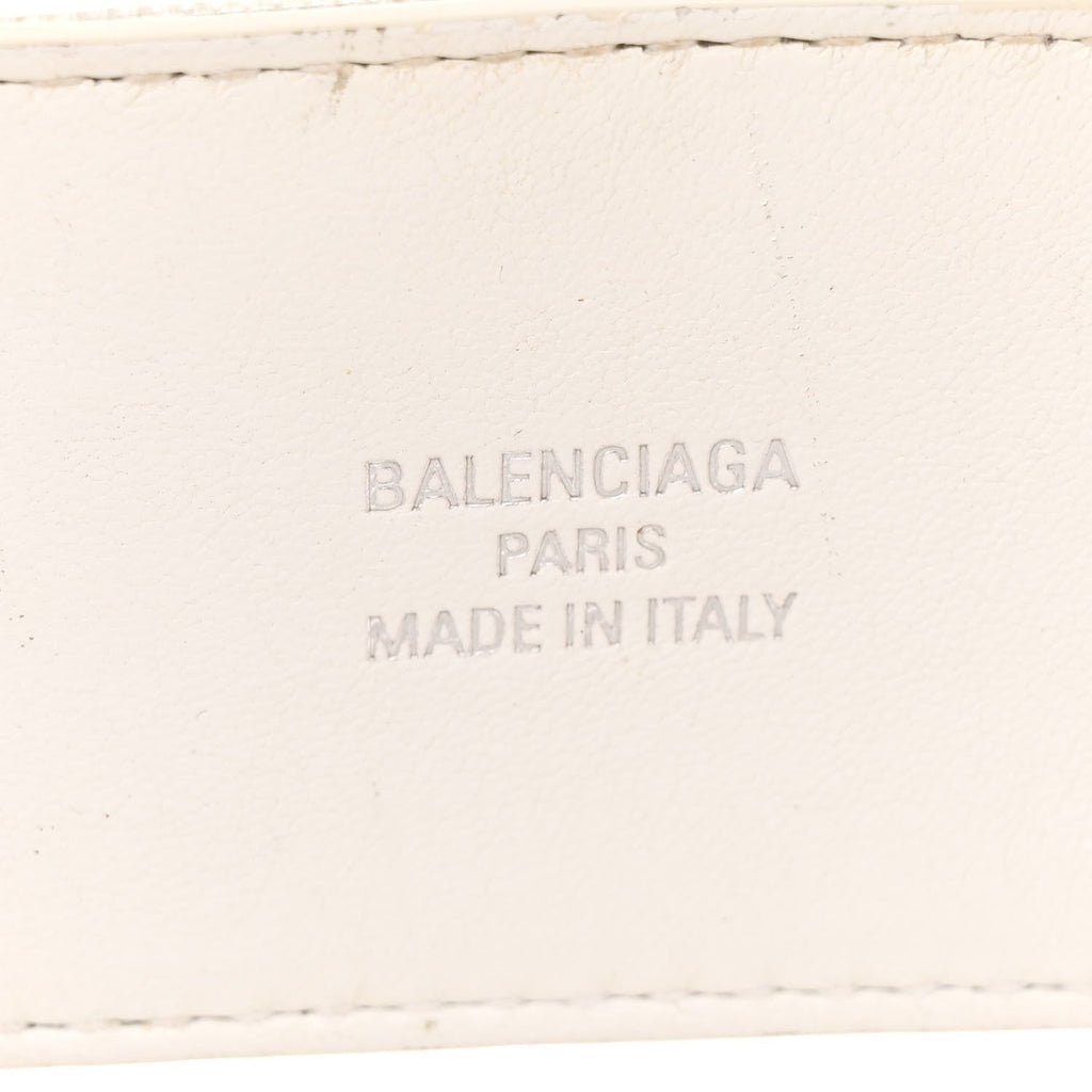 Balenciaga Mesh Large Duty Free Tote White