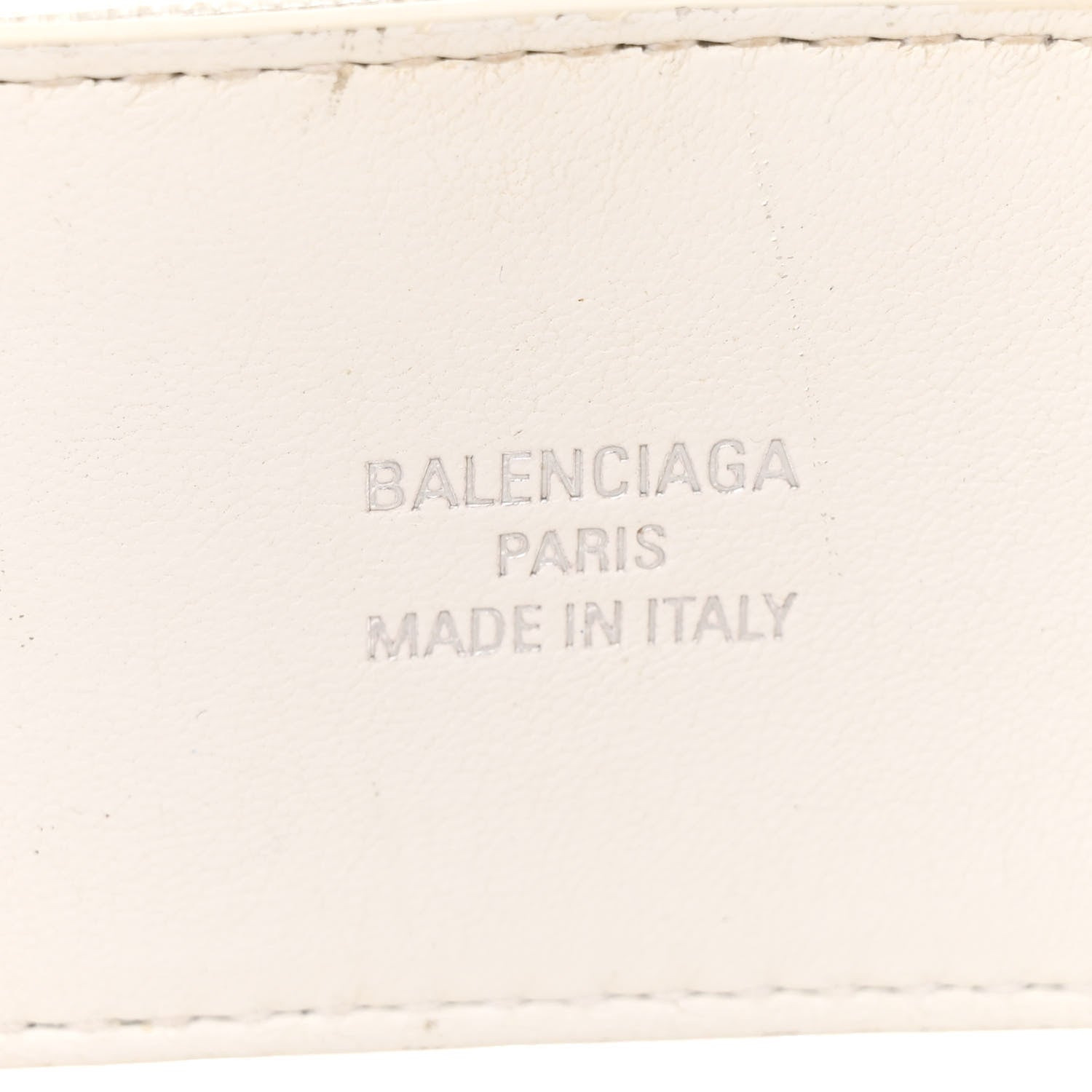 Balenciaga Mesh Large Duty Free Tote White