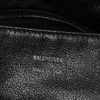 Balenciaga Calfskin Medium Modu Shoulder Bag Black
