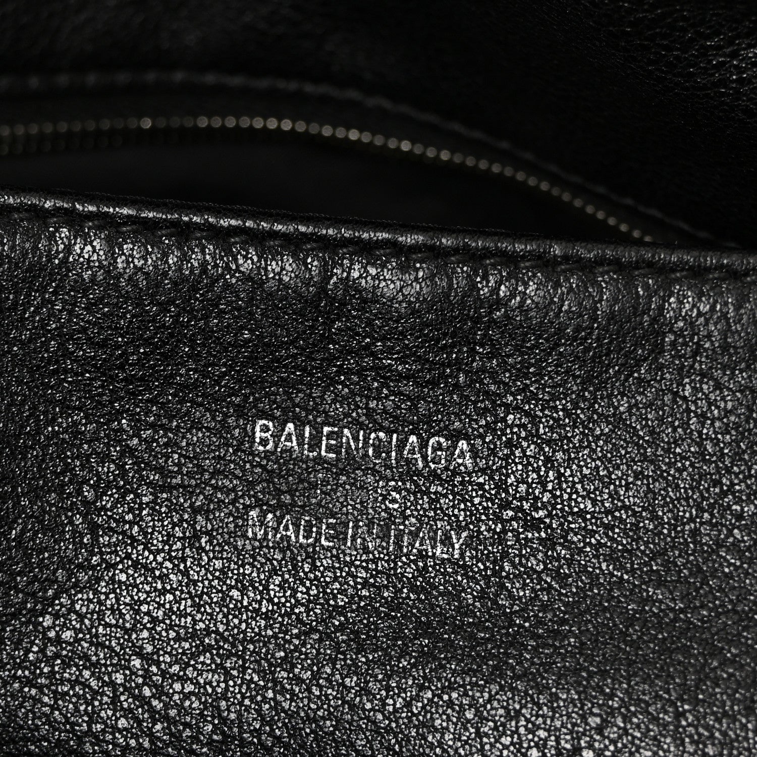 Balenciaga Calfskin Medium Modu Shoulder Bag Black