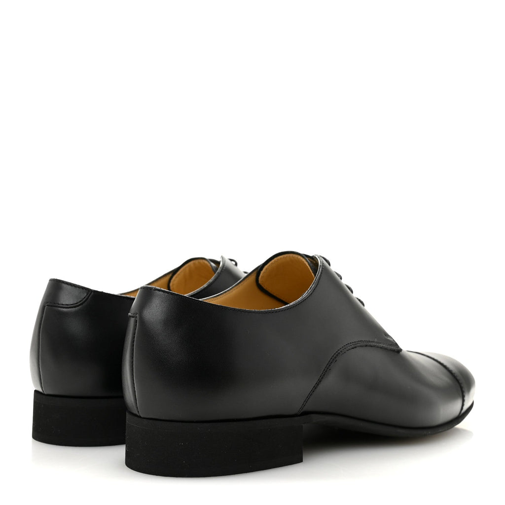 Chanel Smooth Calfskin Mens Loafers 45 Black