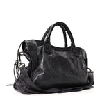 Balenciaga Agneau Classic Hardware City Bleu Roi