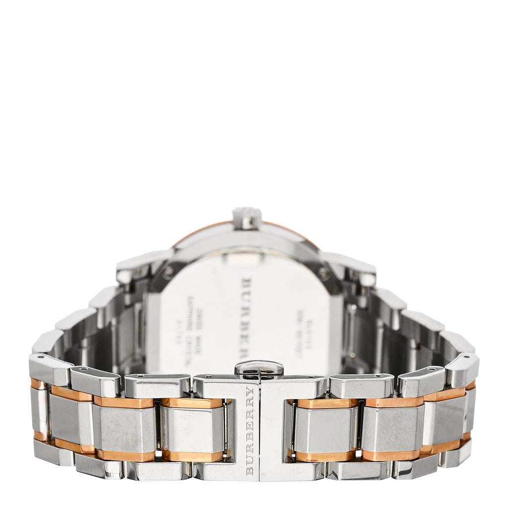 Burberry Stainless Steel 34mm The City Quartz Watch BU9105