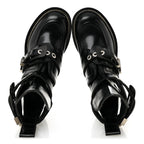 Balenciaga Brushed Calfskin Ceinture Ankle Boots 36.5 Black