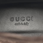 Gucci Suede Horsebit Ankle Boots 38 Dark Brown