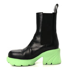 Bottega Veneta Calfskin The Flash Chelsea Boots 39 Pistachio