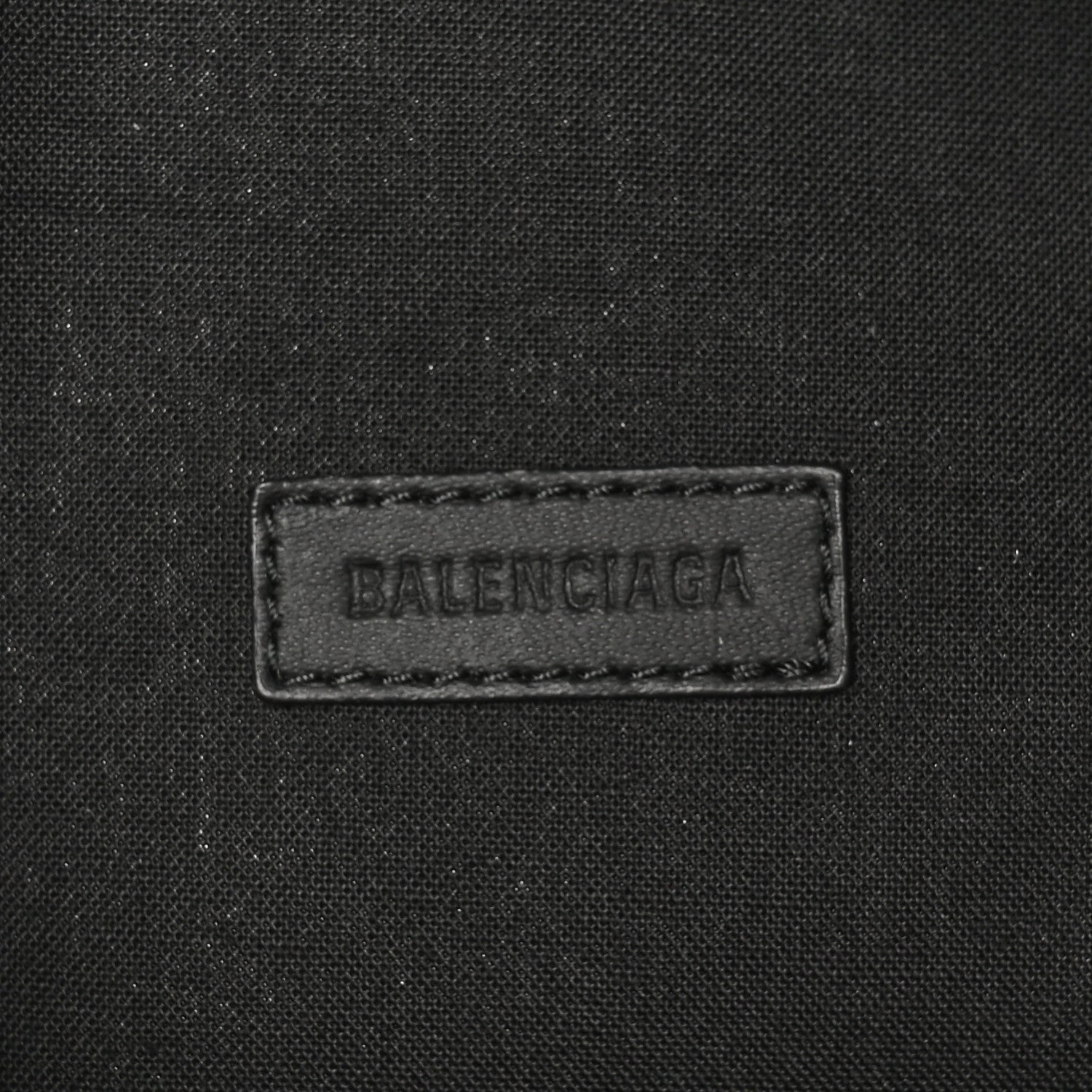 Balenciaga Distressed Nylon Canvas Camo Logo Explorer Beltpack Black White Gray