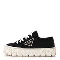 Prada Re-Nylon Gabardine Triangle Logo Double Wheel 50mm Sneakers 41.5 Black