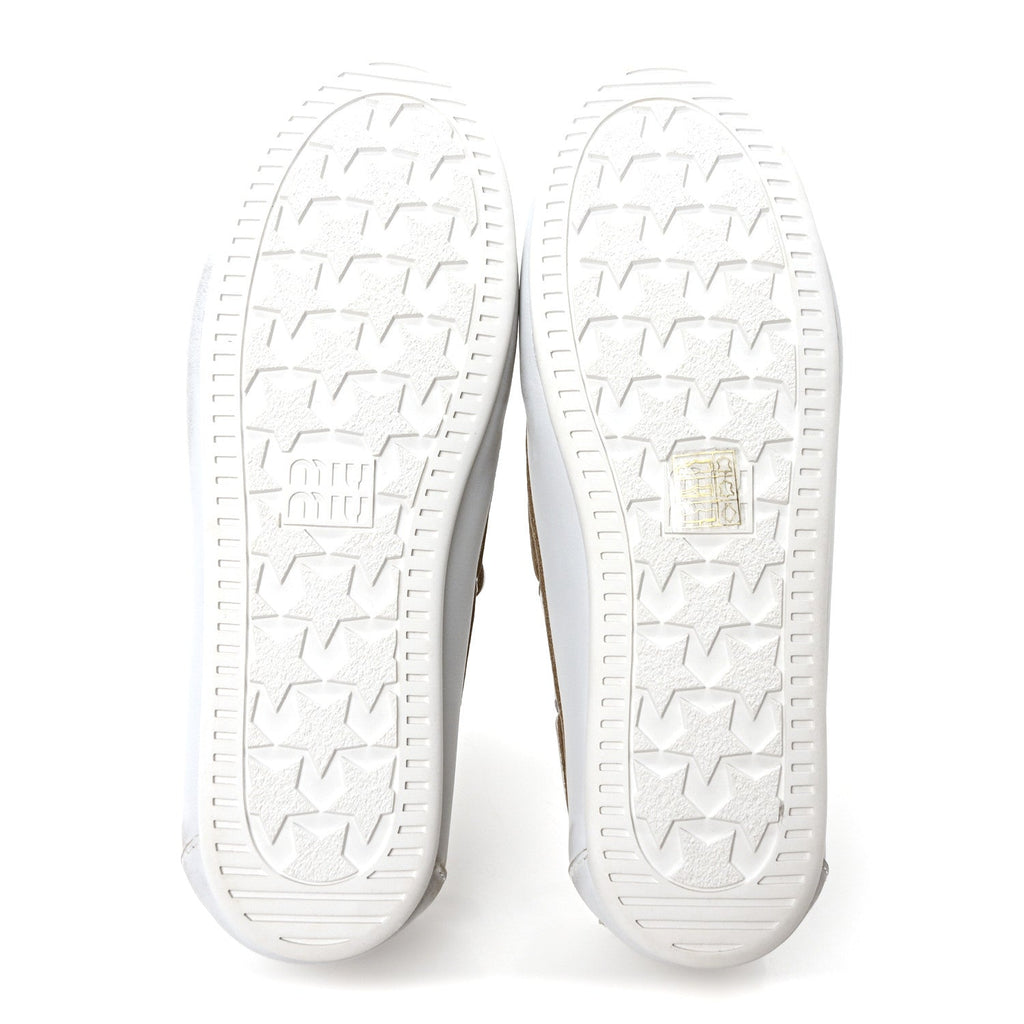 Miu Miu Vitello Deco Boat Loafers 39.5 White