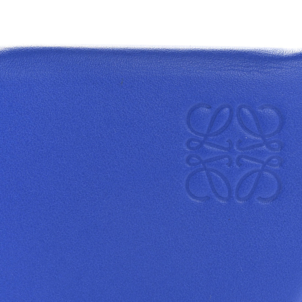 Loewe Smooth Calfskin Mini Heel Crossbody Bag Electric Blue Green