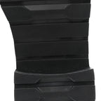 Chanel Shiny Calfskin Velvet Quilted Lace Up Combat Boots 38.5 Blue Black