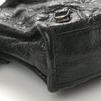 Balenciaga Agneau Classic Gold Hardware Nano City Black