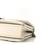 Balenciaga Crushed Calfskin Quilted XS Crush Chain Bag  Optic White