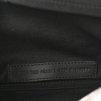 Balenciaga Distressed Nylon Canvas Camo Logo Explorer Beltpack Black White Gray