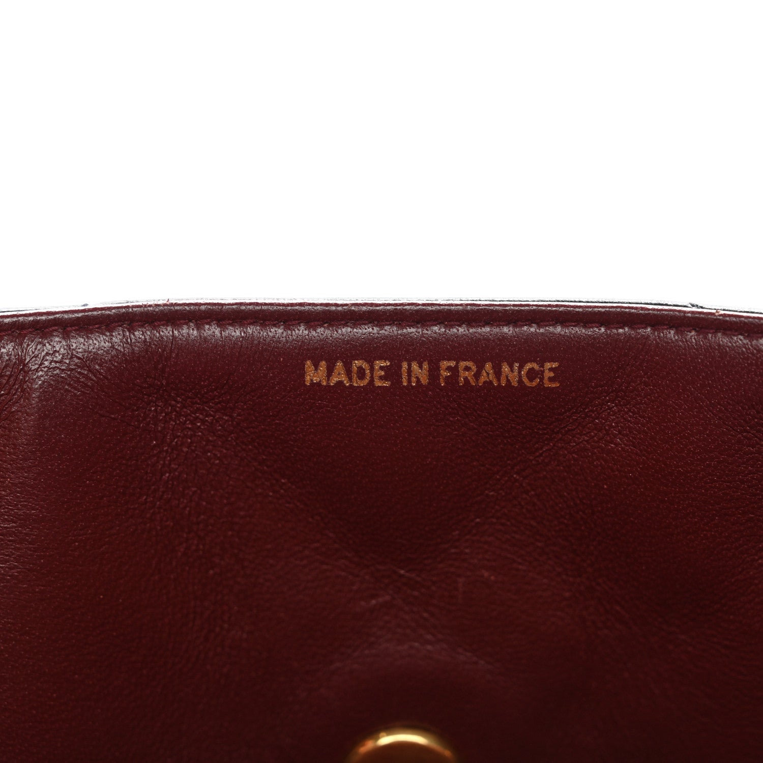 Chanel Lambskin Chevron Quilted Mini Kelly Flap Black