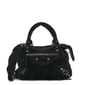 Balenciaga Baby Daim Suede Classic Hardware Town Black