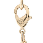 Chanel Metal Long Necklace Gold Black