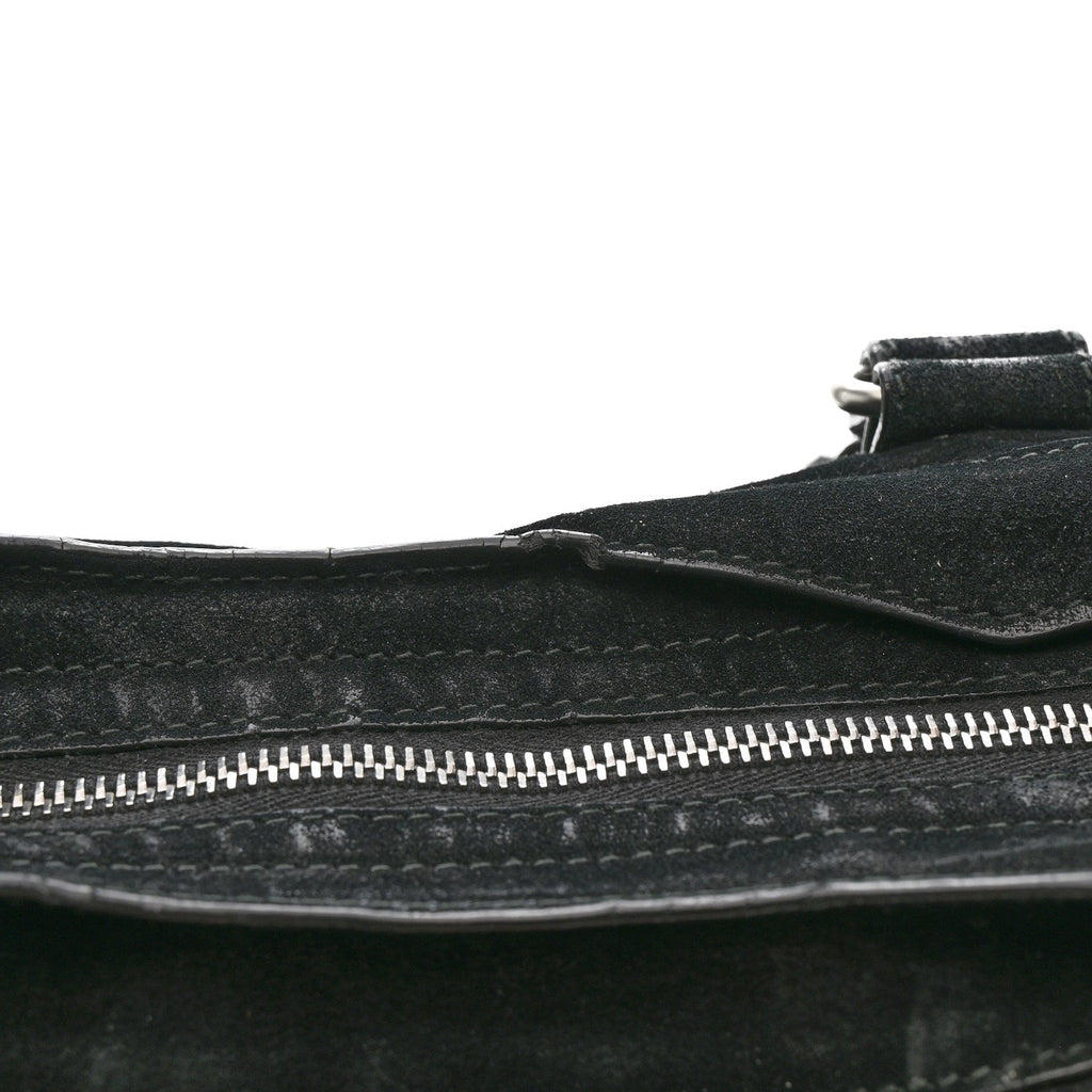 Balenciaga Baby Daim Suede Classic Hardware Town Black